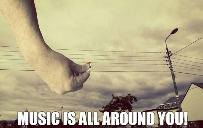 Music is all around you