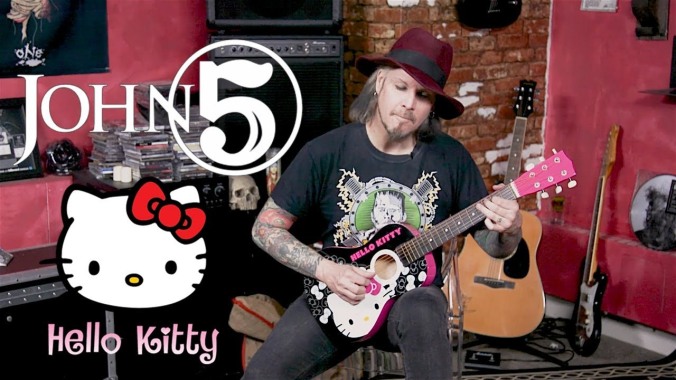 John 5 Hello Kitty guitar